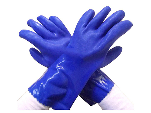 PVC dip-molded gloves PVC浸塑手套