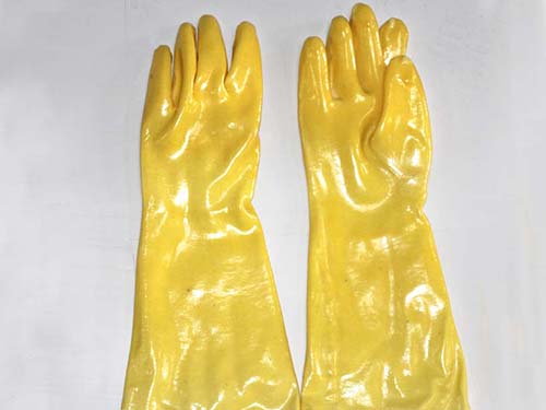 PVC dip-molded gloves PVC浸塑手套